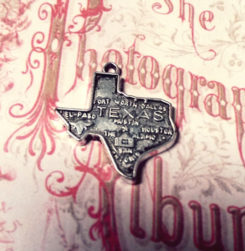 2 Texas Charms Pendants State of Texas Highly Detailed Lone Star State Silver gallery