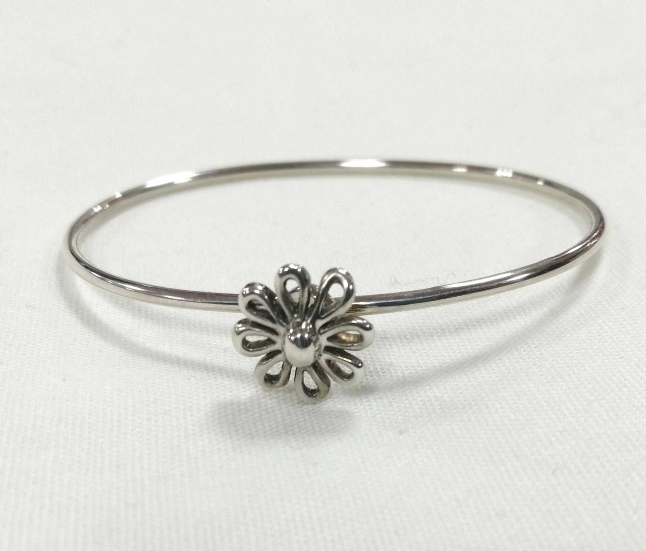 TIFFANY & Co. Daisy Motif Bangle and Co 925 Used gallery