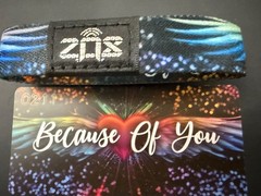 ZOX “BECAUSE OF YOU” SMALL $6.00 UP TO 8 EXTRA SHIPPING REFUNDED