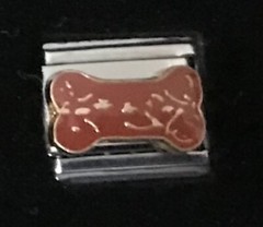 Dog Bone Wholesale ITALIAN CHARM Link 9MM K2022BG5