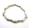 Crystal Link Bracelet Silver Tone 5 mm 8 in gallery