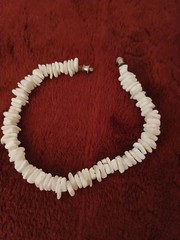 Puka Chip Shell Surfer 7” White Bracelet, Men’s / Women’s tropical