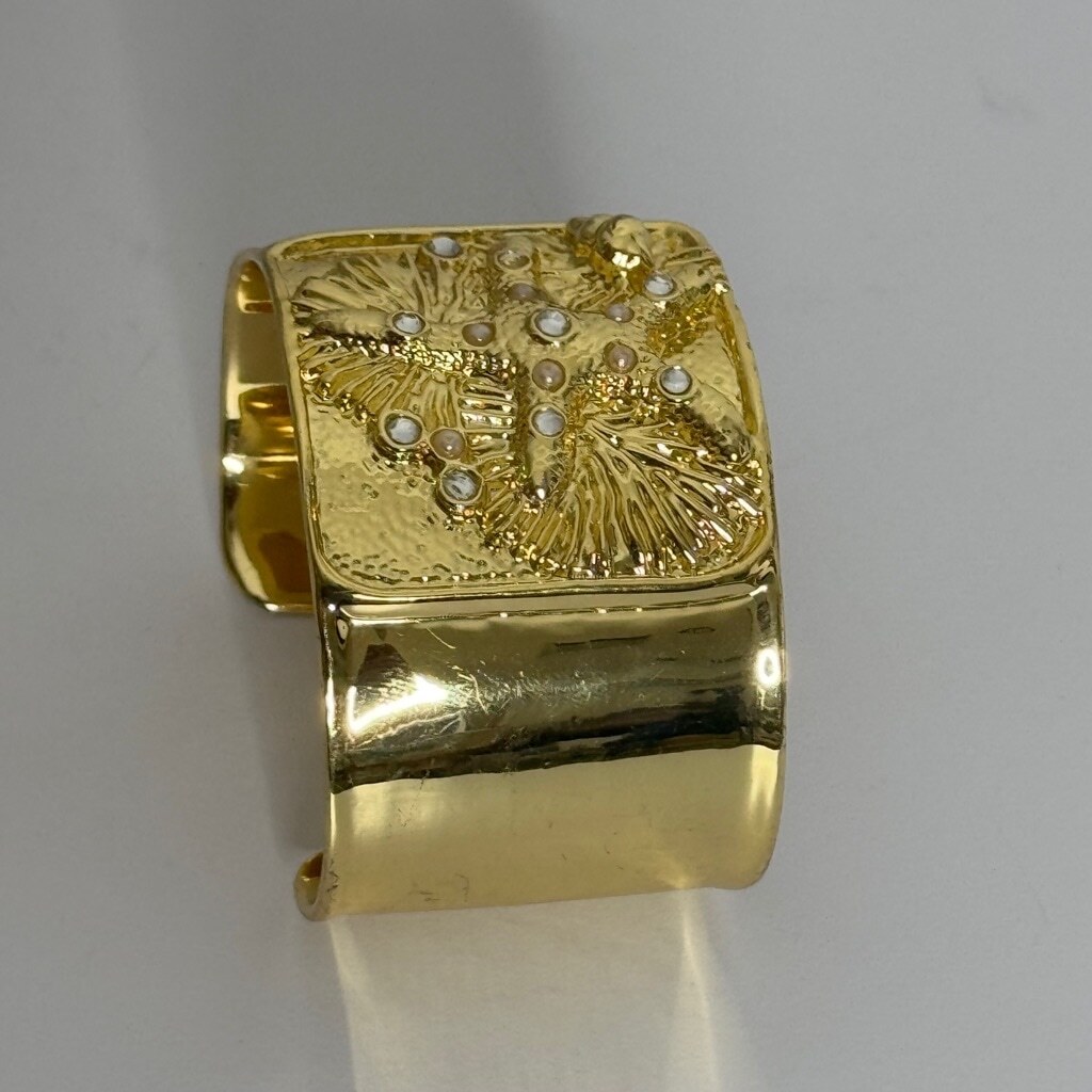 Lilly Pulitzer Gold Metallic Sea Treasure Cuff gallery