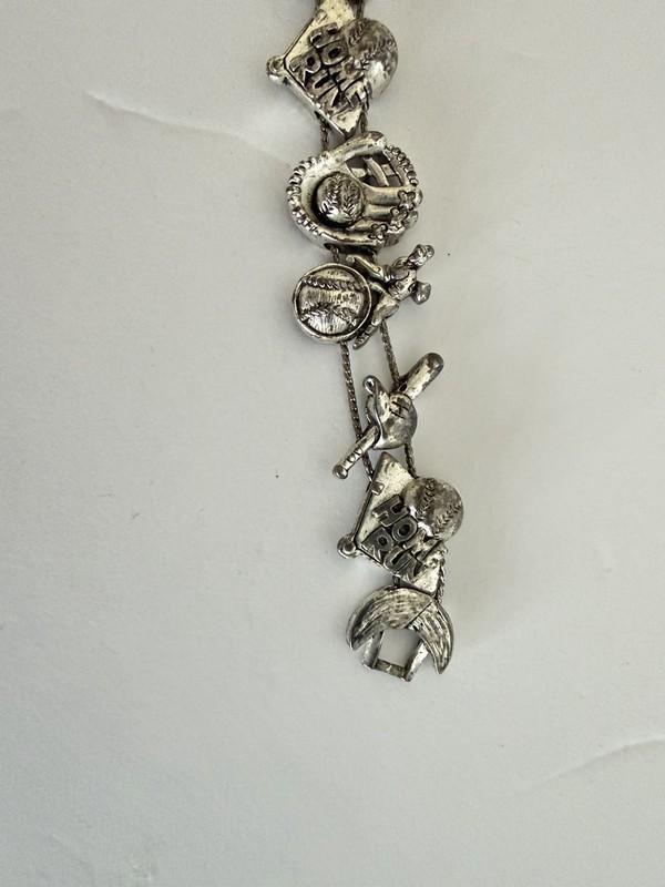 Cookie Lee Silver Baseball Bracelet Charm 18200 New Large gallery