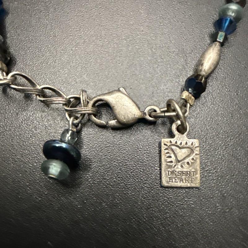Desert Heart Bracelet ~ Made In USA 7-8” Adjustable ~ Signed gallery