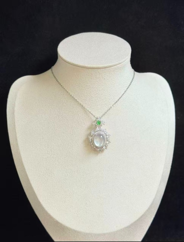 Natural white quartz crystal pendant gallery