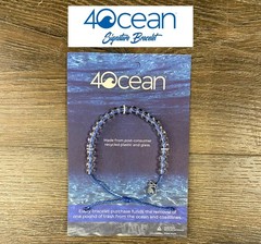 4Ocean Glass Beads bracelet Signature Edition – Blue 4 Oceans- Adjustable