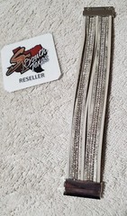 Women Grey Wrap Bracelet 12 Strands Magnetic Clip Rhinestones Fashion Jewelry