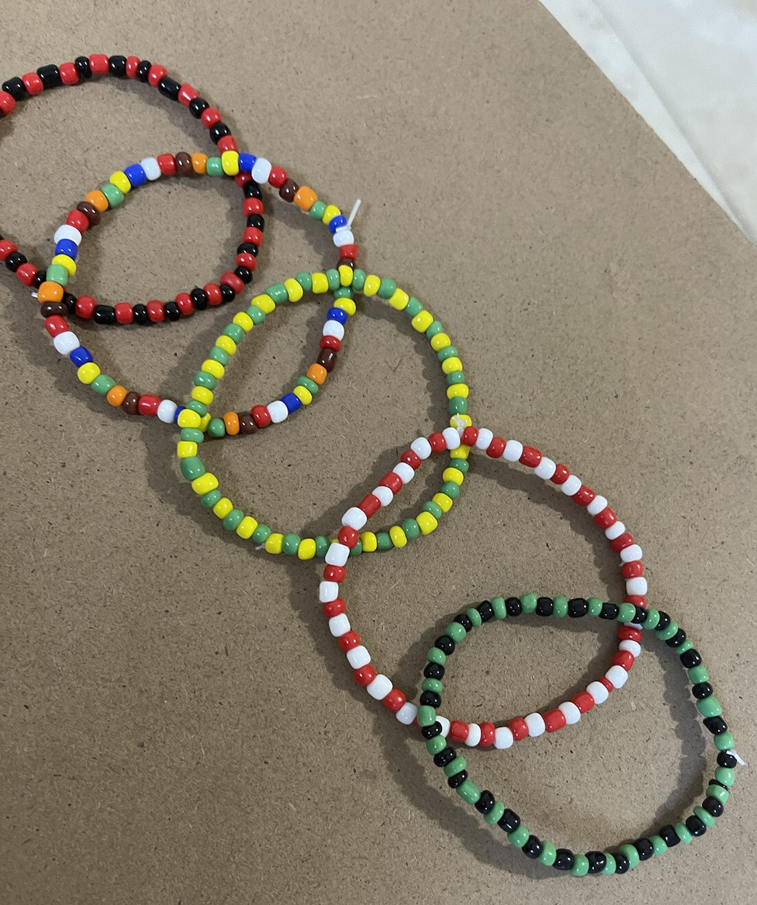 Ilde Already Blessed Bracelet 5 PACK Santeria,obattala,Orula,ochun,OGGUN,elegua gallery