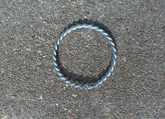 Pure Zinc Tensor Bangle