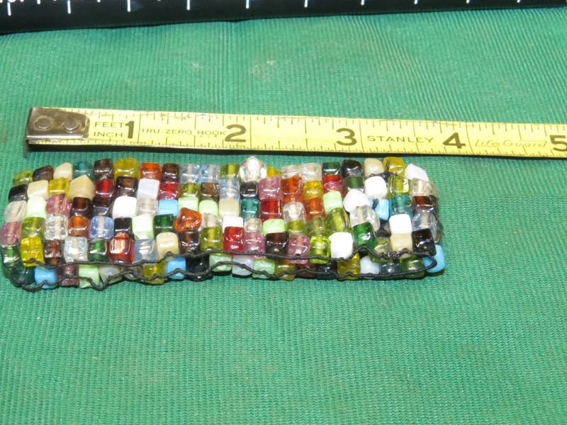 Stretch Bracelet Multi-Color Chunky Statement, 7" Costume Jewelry gallery