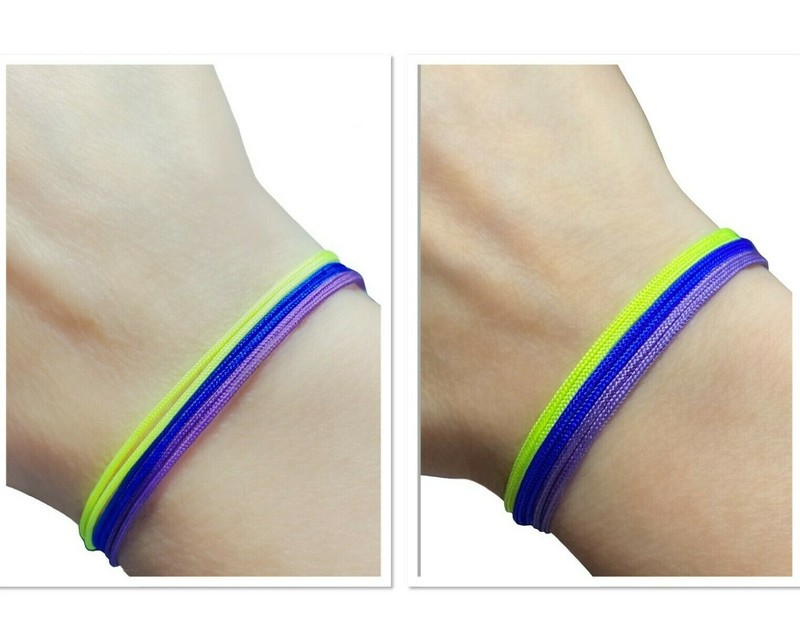 Surfer String Bracelet Black Thick Thin Cord Waterproof Women Men Beach Jewelry gallery