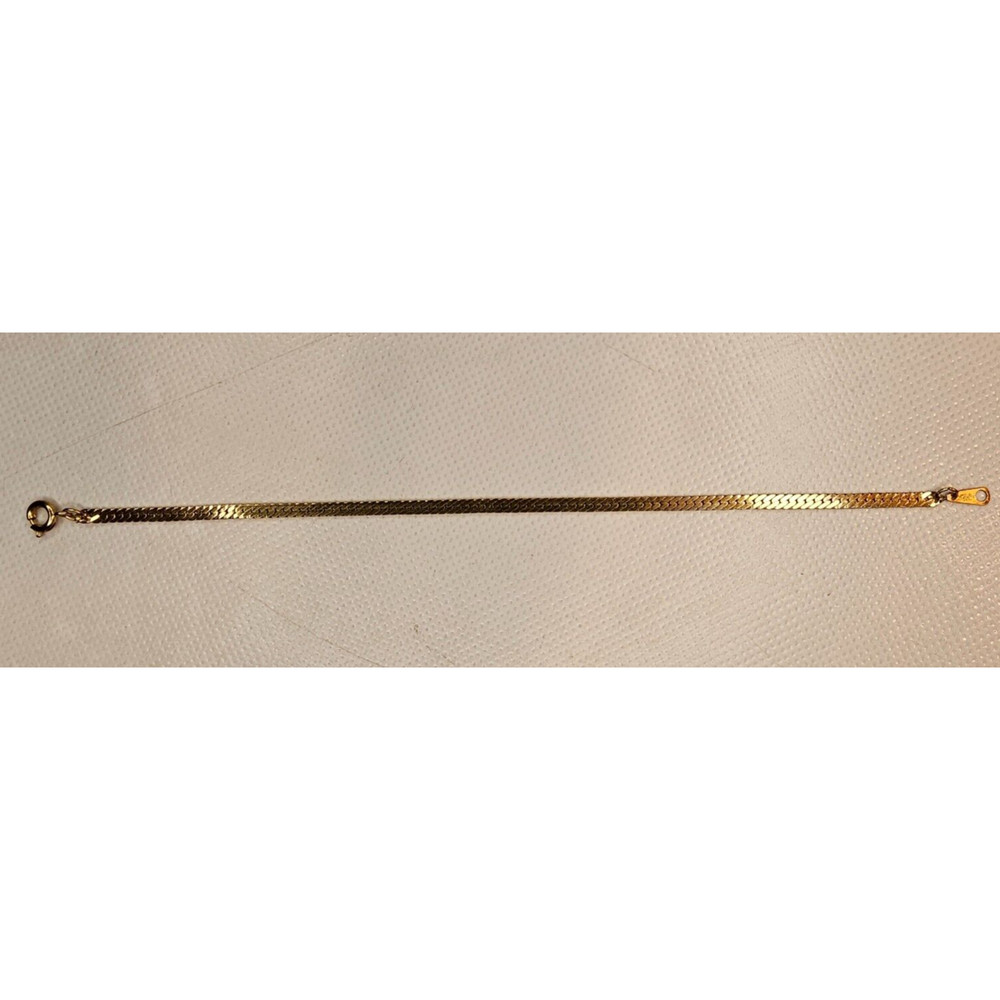 Gold In Color Bracelet With "Korea" Markings