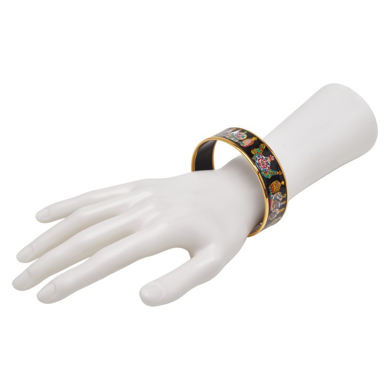 HERMESEmail GM Cloisonne Bangle Women 【Used】 gallery