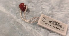 AUTHENTIC HTF PERSONA Red BIRTHSTONE CHARM BEAD MSRP $45 ONLY 1