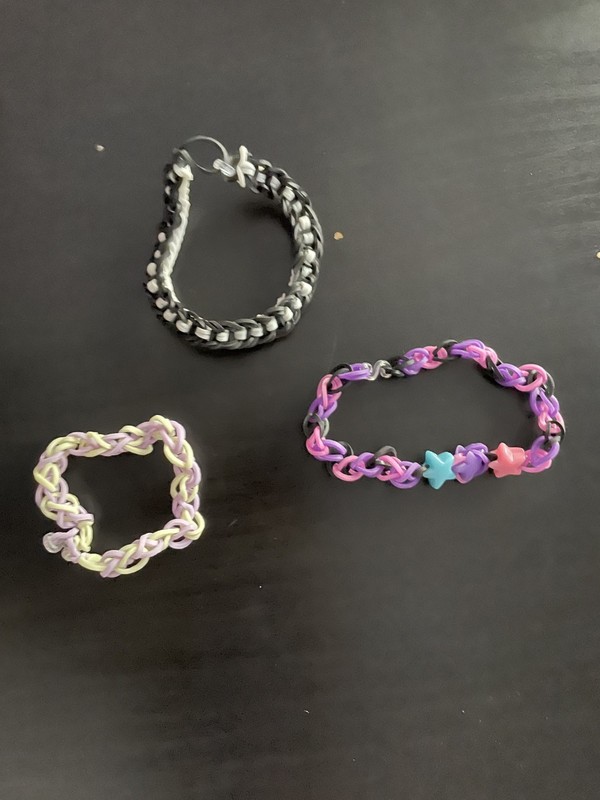 Handmade Rainbow Loom Bracelets, Perfect for Any Hands gallery