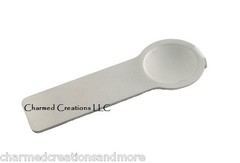 Round Stainless Steel 9mm Italian Charm Opening Tool For Starter Bracelets