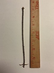 VTG SILVER FAS TENNIS BRACELET B4-24