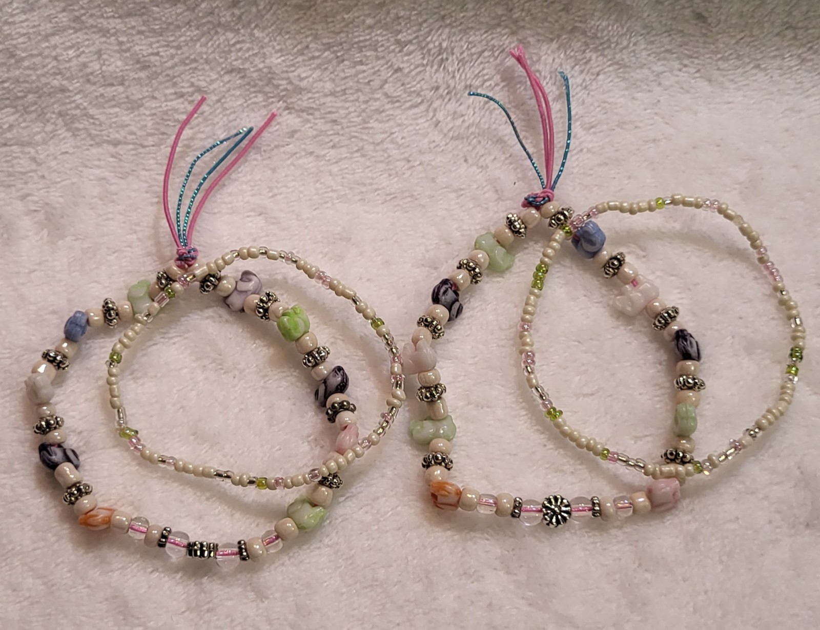 Elephant Ivory Beaded Bracelet Set gallery