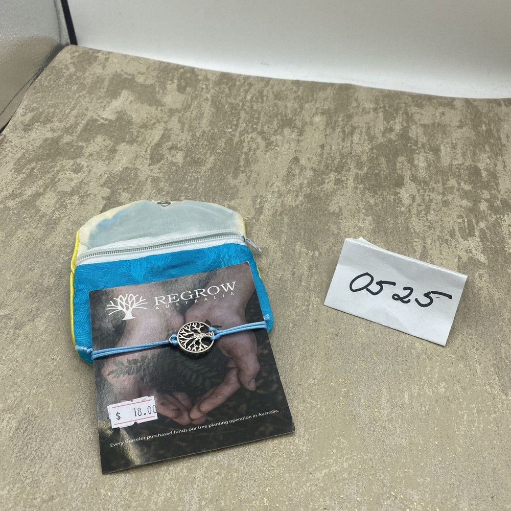 Regrow Australia Bracelet W/jewelry Bag-Symbolizes Awareness Of Deforestation