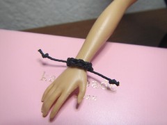 Wax Cord Bracelet for Fashion Doll 12 inch Doll Adjustable Bracelet For Barbie