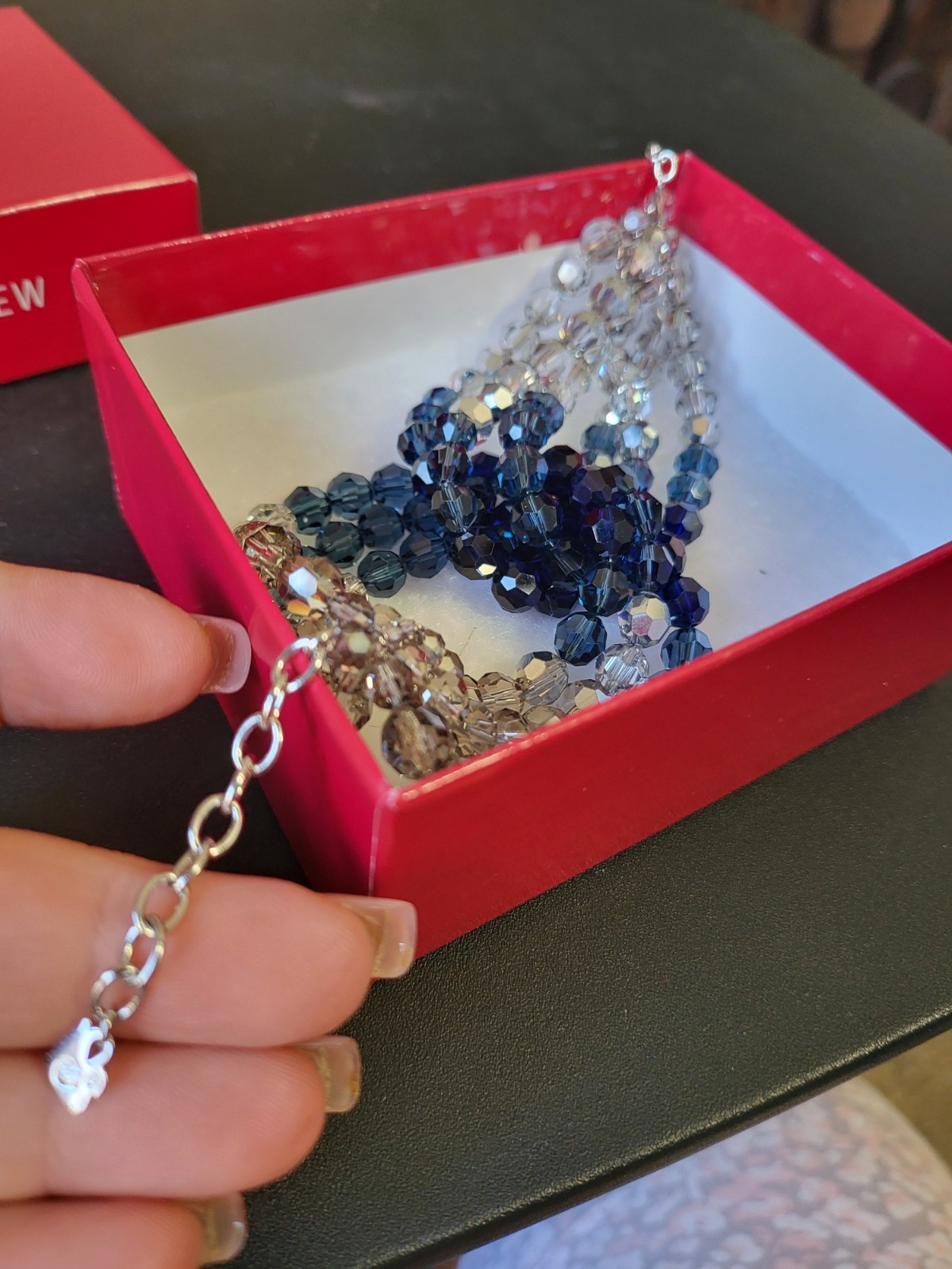 RARE Swarovski Crystal Multi-Strand Bracelet w/ Clasp – NEW in Box gallery