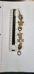 Brass Charm Wrist Bracelet
