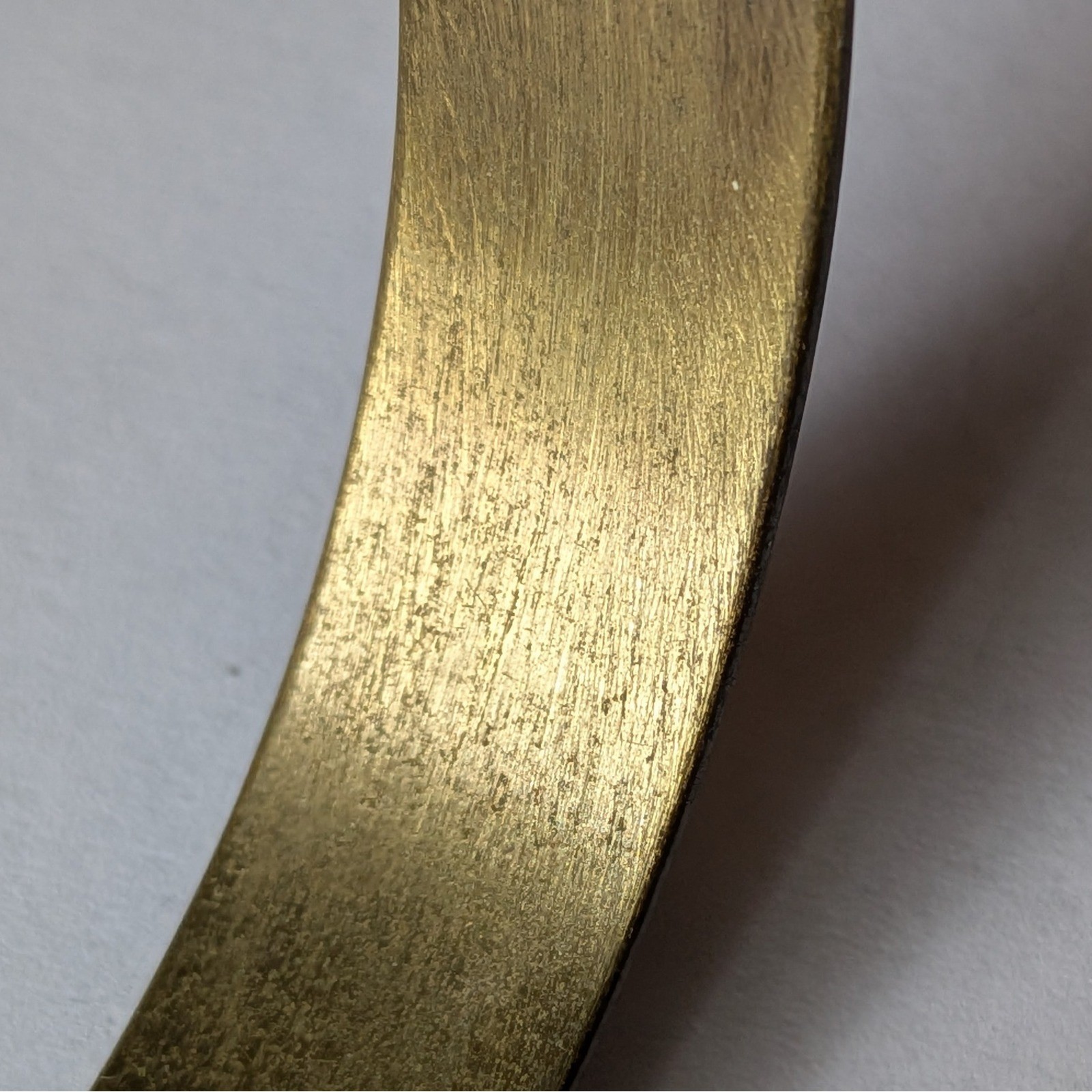 Brass Copper Cuff Bracelet Boho Rustic Mixed Metal Minimalist Stackable Earthy gallery