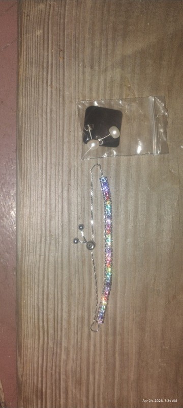 Swarovski Crystal, Sterling Silver Bolo Bracelets Lot gallery
