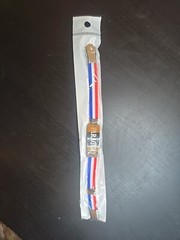 World Counties Wrist Bands -Stainless Steel/Rubber Braclets