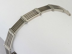 925 Sterling Silver Link Bracelet Platinum Rhodium Finish 8″ NEW SS