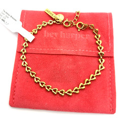 Hey Harper The Amour Bracelet 14k Gold PVD 6″-7″
