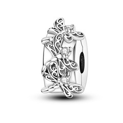 European 925 Silver DIY Charm Butterfly Flower Plant Pendant fit Women Bracelet