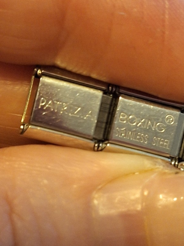 Vintage Italian Charm Bracelet, Teacher Themed, 20 Links Total gallery