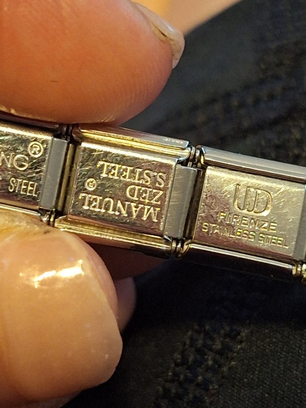 Vintage Italian Charm Bracelet, Teacher Themed, 20 Links Total gallery