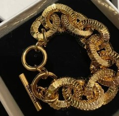 Moschino Bracelet Designer Women Luxury Rare Bracelet model Limited Edition VHTF