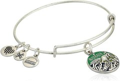 Alex and Ani Bracelet Australia Travel Silver-Tone Bangle Kangaroo Charm NWT NIB