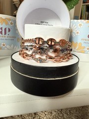 A Drop Of Colored SparkleLab Created StonesRose Gold Plating