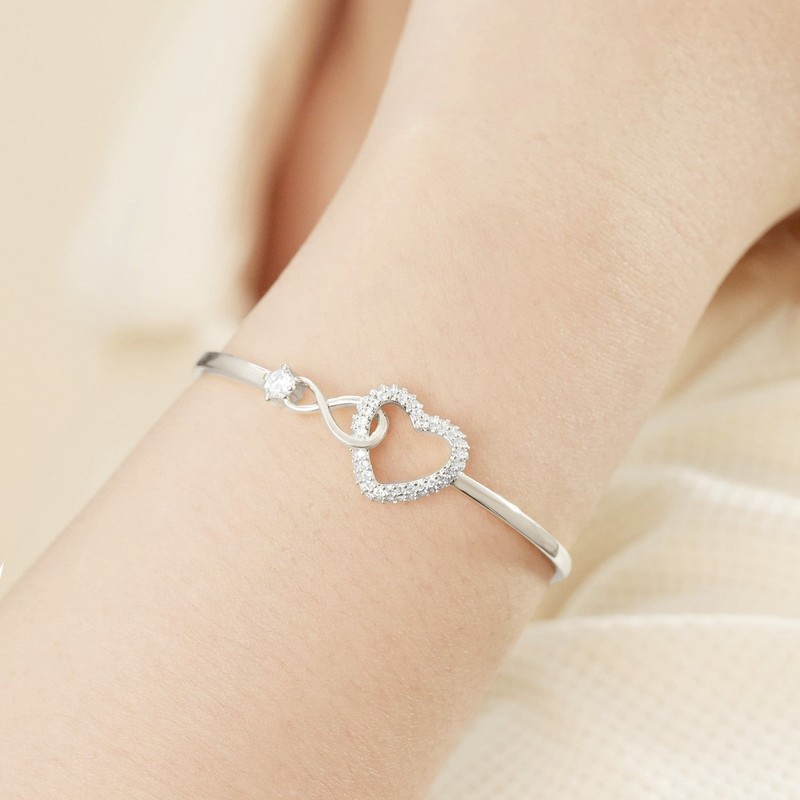To My Daughter Star Heart Bracelet Gifts From Dad – Sentimental Jewelry For Her gallery