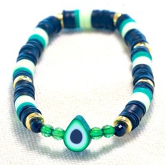 Charming 6.5-Inch Avocado Bracelet for Girls: Vibrant, Comfortable, Perfect