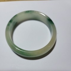 52 mm Green Jadeite Jade Bracelet Bangle Myanmar Jade Bangle