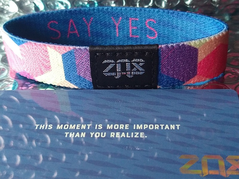 ZOX "SAY YES" Single Strap with Card. (Sz Medium) gallery