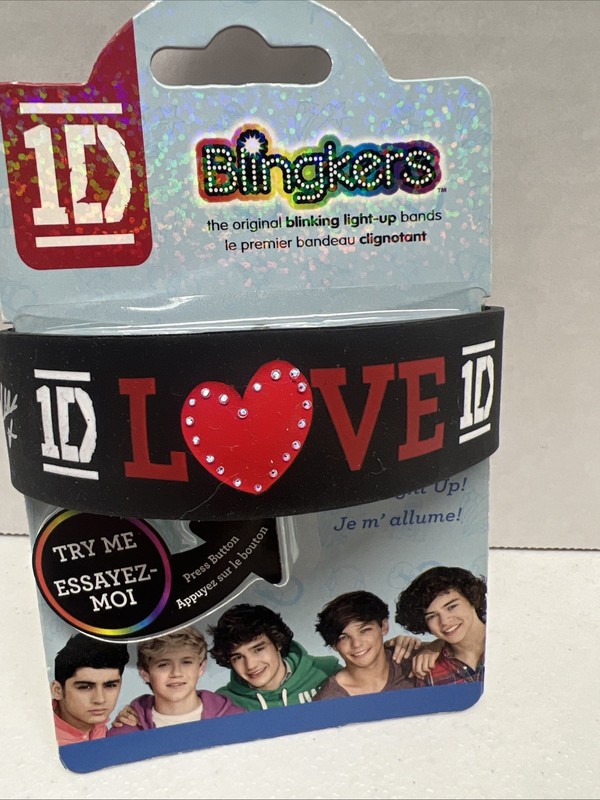 Wristband 1D One Direction Blingkers Light-Up Bracelet Claire's - Works gallery