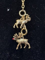 Retired JOAN RIVERS NOAH’S ARK Animal Pairs CHARMS sets, MOOSE
