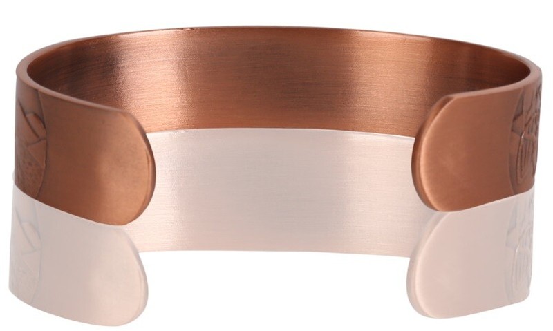 Pure Copper Magnetic Bracelet - Solid Copper Arthritis Pain Therapy Energy Cuff gallery