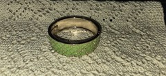 Bracelet Bangel Hinged Anna & Ava Green/Gold New Very trendy Preppy and stylish