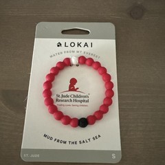 Loki Bracelet St Jude With Water From Mt Everest/Mud From Salt Sea Size small