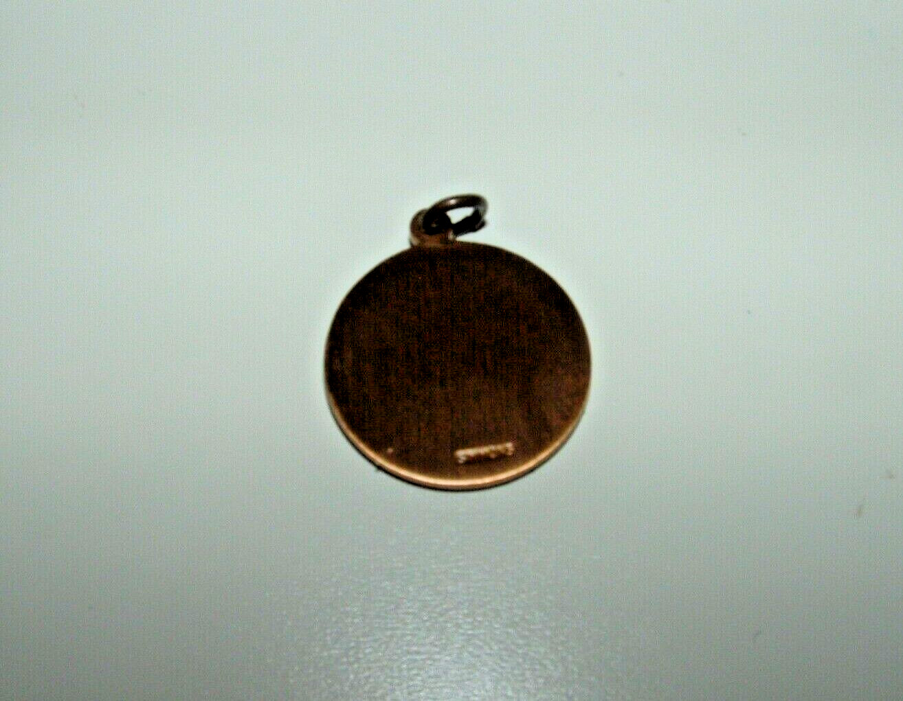 Round Metal Charm, Dancing Couple Design , Simmons, Age Unknown, pre-owned gallery