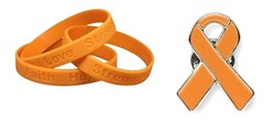 Skin Cancer Awareness Bracelet & Enamel Pin – 2 High Quality Items