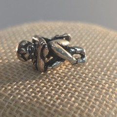 Trollbeads Spirit Of Freedom Sterling Silver Retired Bead TAGBE-11523 PETER PAN